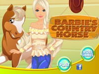 Уход за лошадью Барби